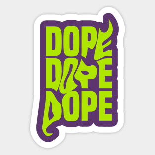 Dope simple design Sticker